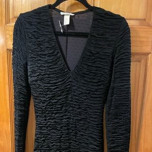 H&M Black Bodycon Cocktail Dress